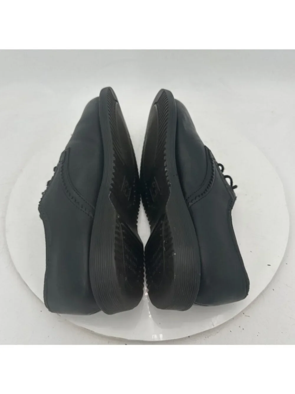 Dr. Martens Trulia Women Size 5 Black Smooth Leather Low Top Derby Shoes - Picture 6 of 11